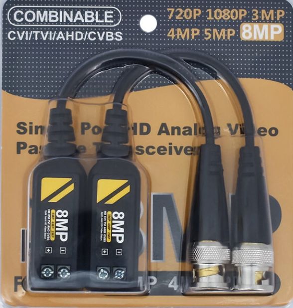 8MP Screw Type- Video Balun