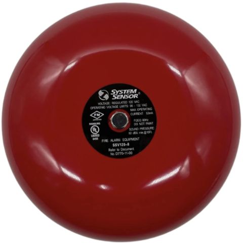 SYSTEM SENSOR  Bell 8" 24VDC